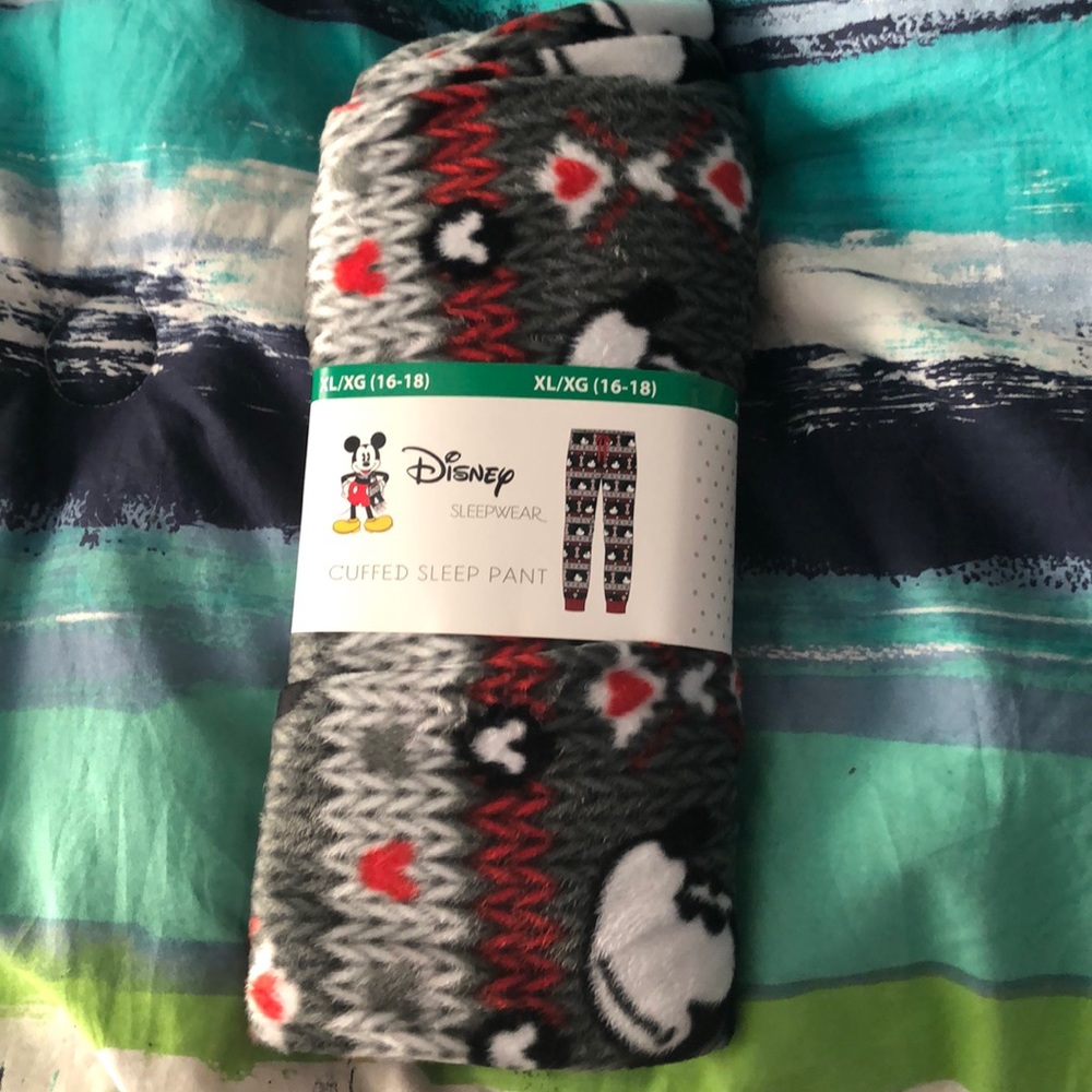 Mickey Mouse Sleep Pants XL BNWT